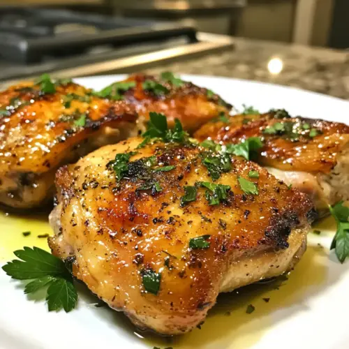 Lemon Pepper Chicken Thighs