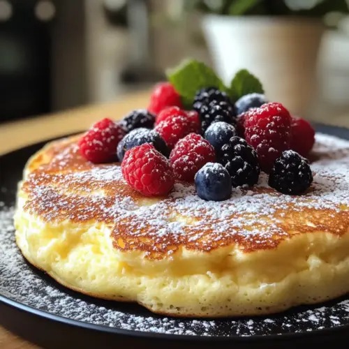 Baked German Pancake