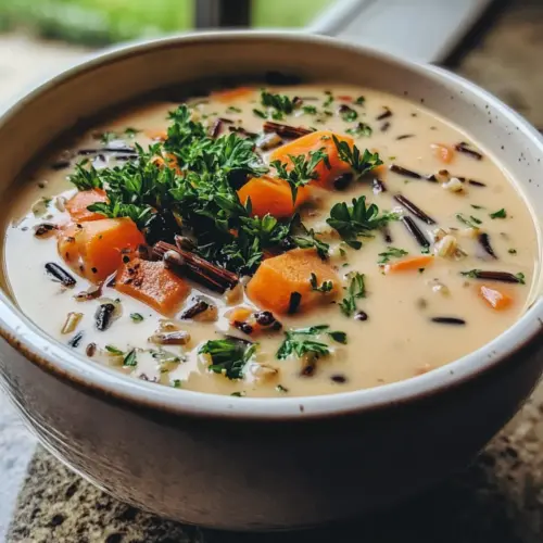 Autumn Wild Rice Soup