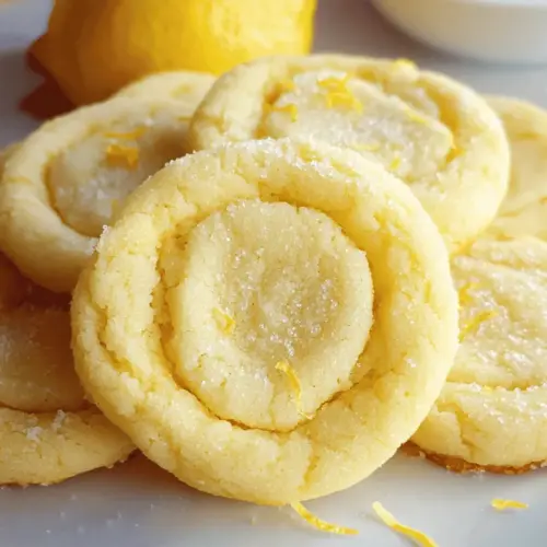 Lemon Sugar Cookies