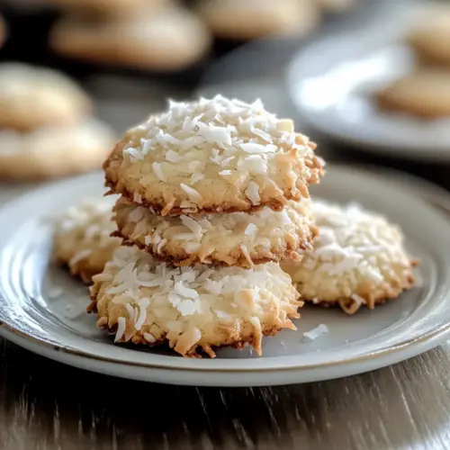 Chewy Coconut Cookies