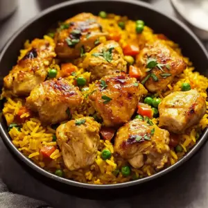 Portuguese Chicken and Rice