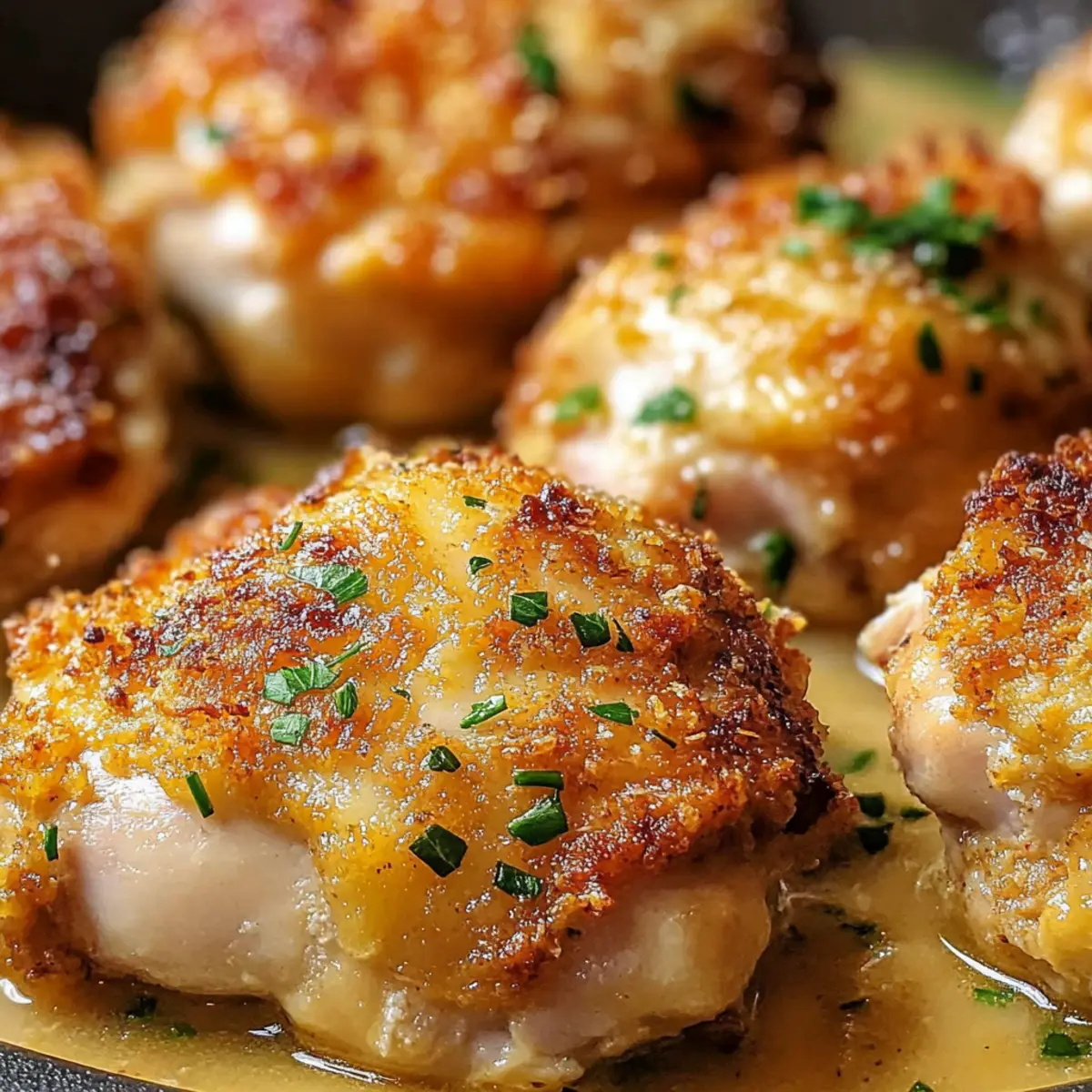 Crispy Ranch Chicken Thighs