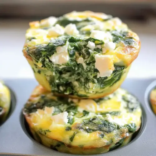 Spinach and Feta Egg Cups