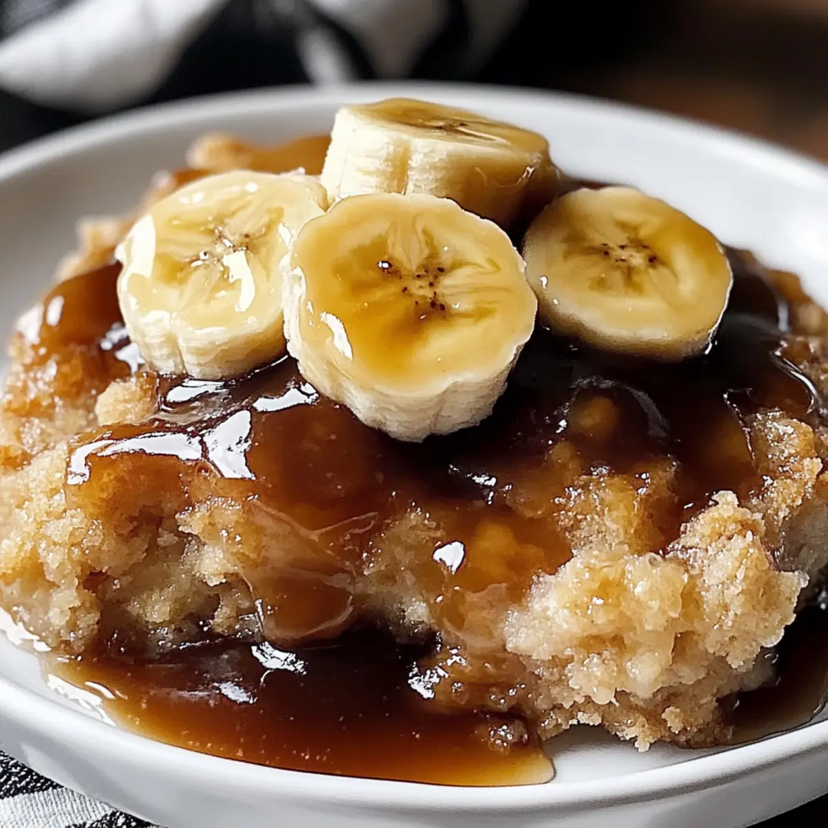 Bananas Foster Cobbler