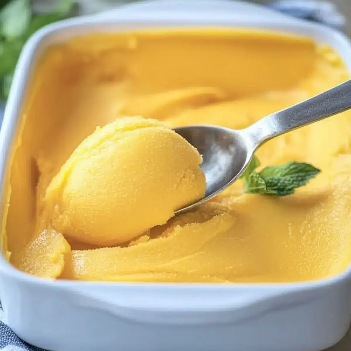 Mango Sorbet