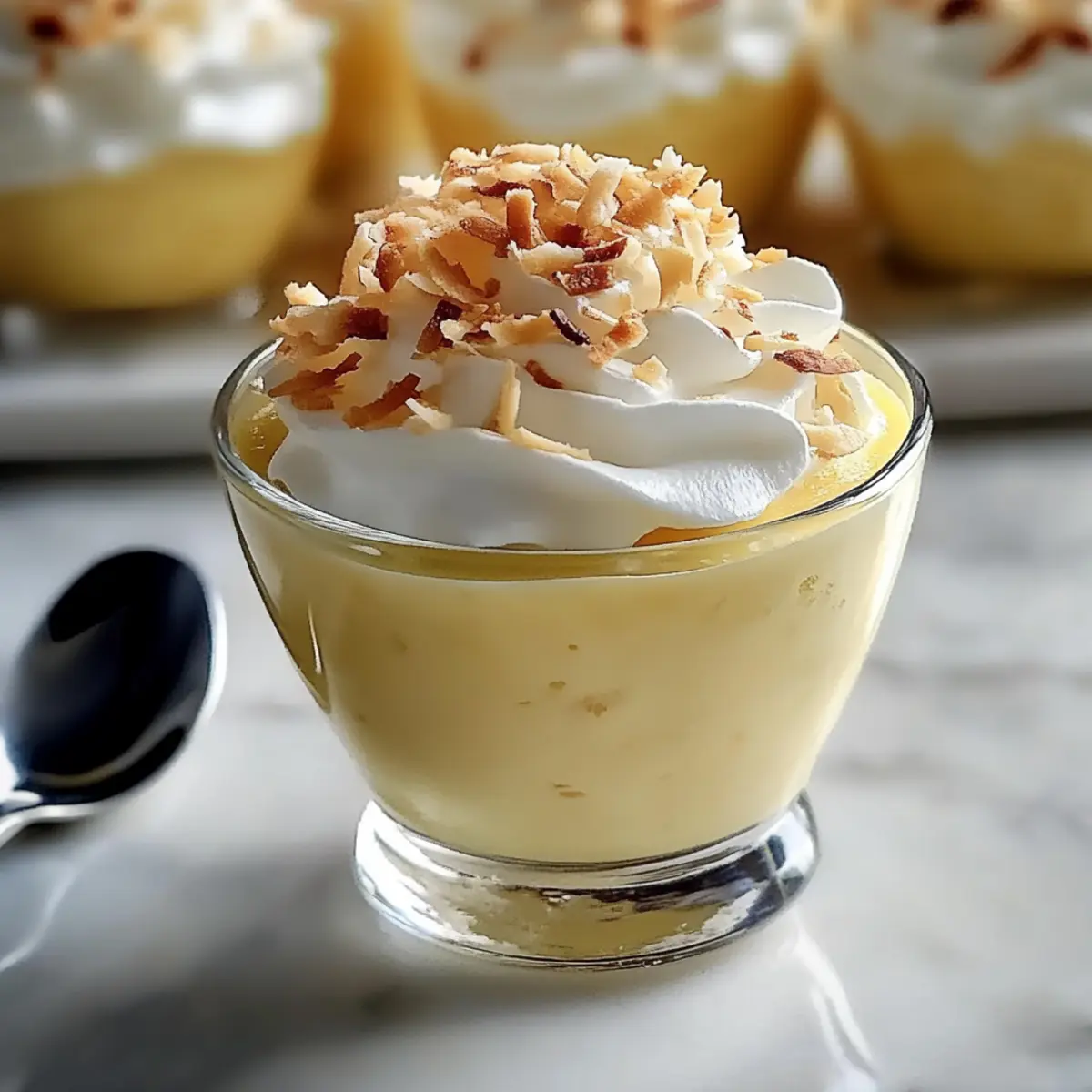Pioneer Woman Lemon Coconut Pudding