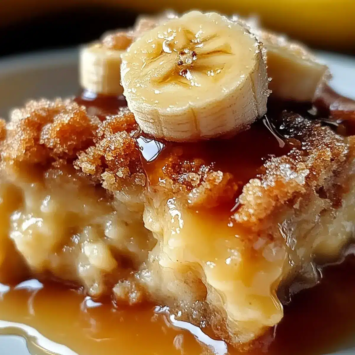 Southern Banana Cobbler