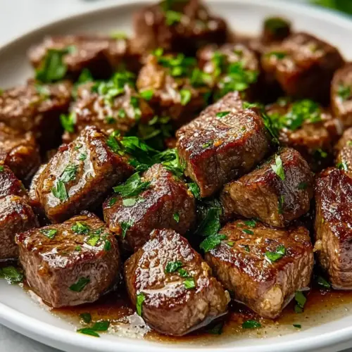 Garlic Butter Steak Bites