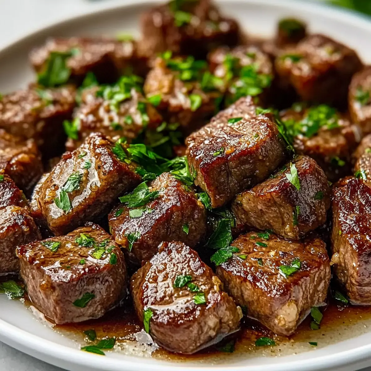 Garlic Butter Steak Bites