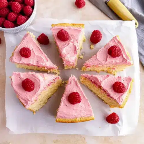 Almond Raspberry Cake