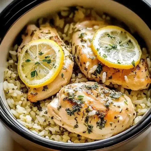 Lemon Herb Chicken and Rice