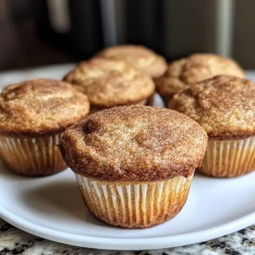 Cinnamon Roll Protein Muffins