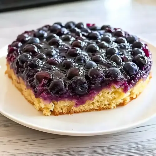 Blueberry Upside Down Cake