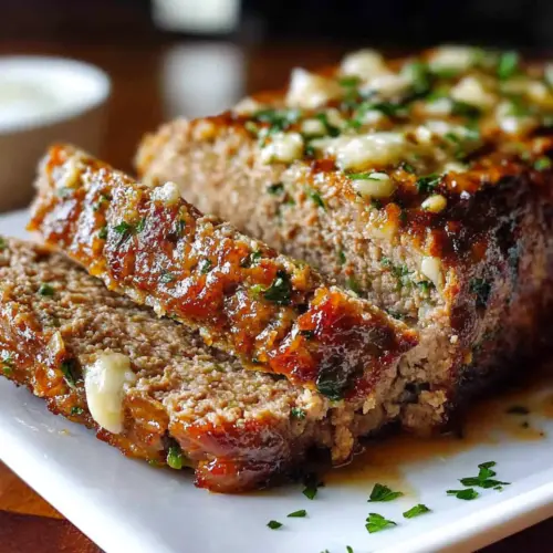 Garlic Parmesan Meatloaf