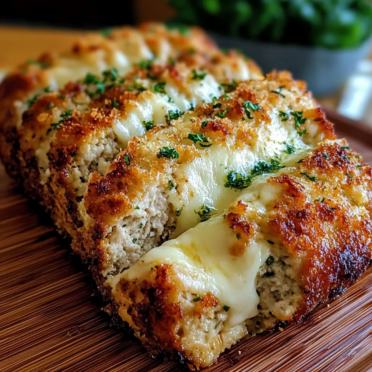 Parmesan Chicken Meatloaf