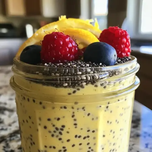 Lemon Cream Chia Pudding