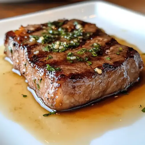 Pan-Seared Steak in Butter Sauce
