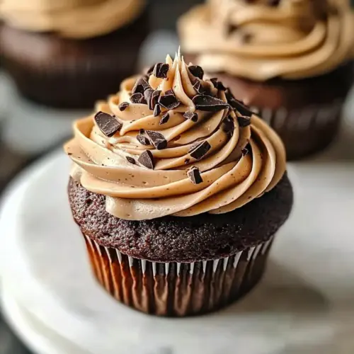 Espresso Cupcakes with Espresso Frosting