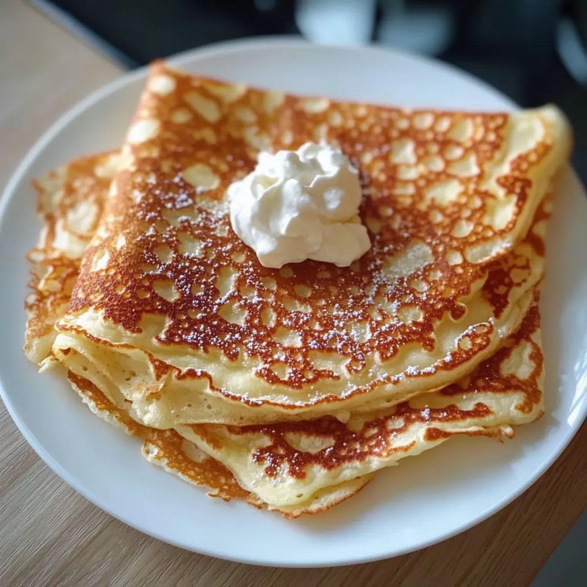 Cottage Cheese Crepes