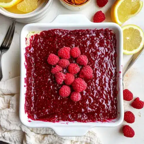 Fresh Raspberry Tiramisu