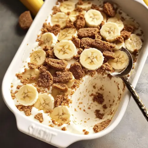 Biscoff Banana Pudding