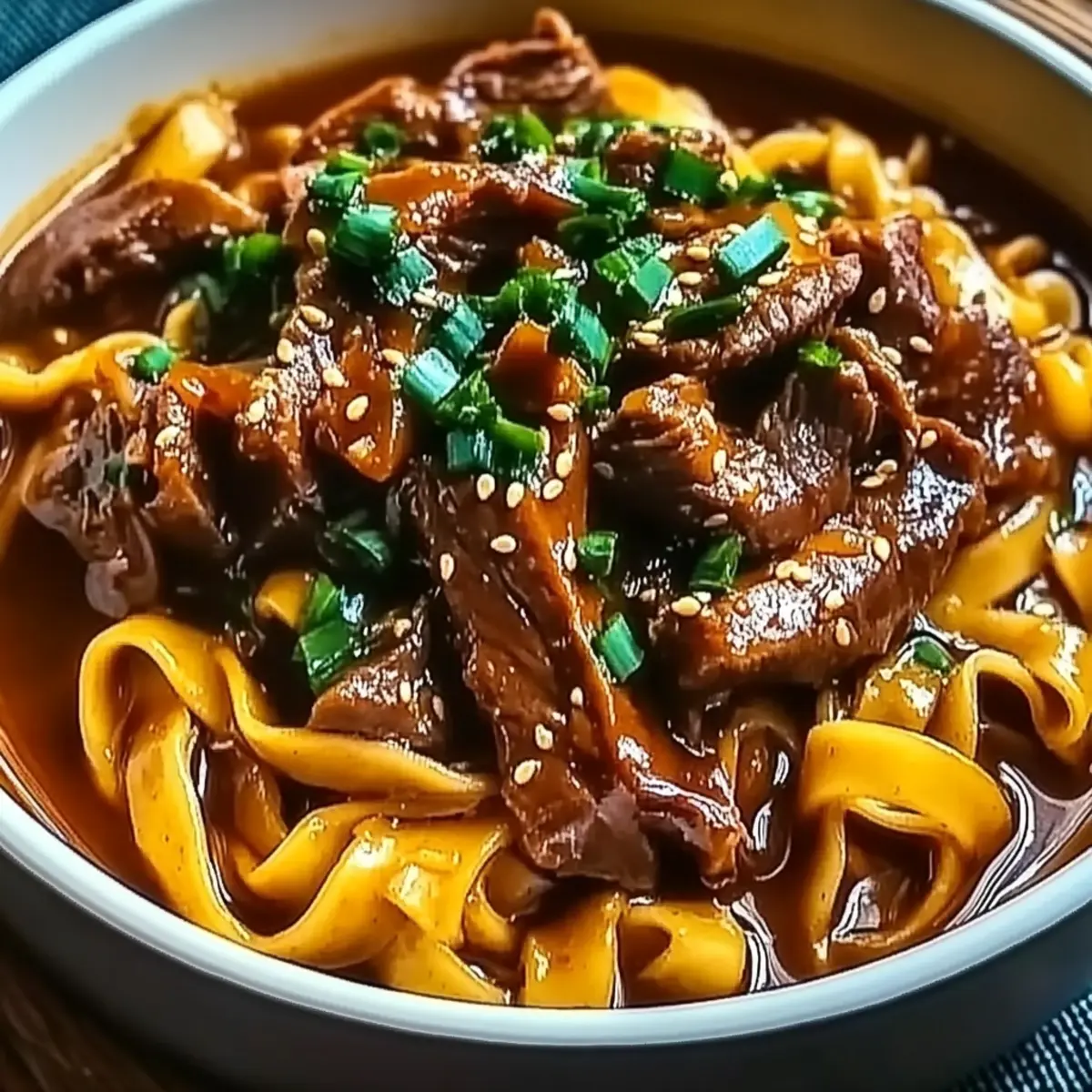 Korean Beef Noodles
