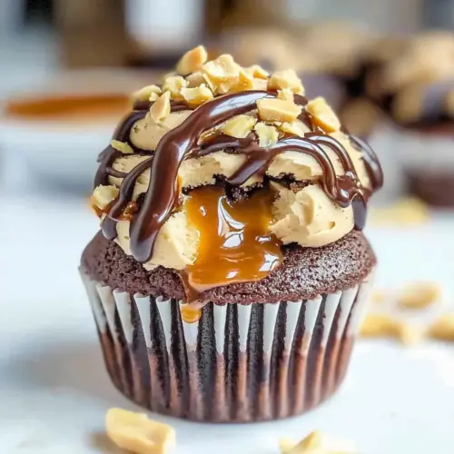 Snickers Cupcakes