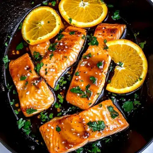 Orange Glazed Salmon
