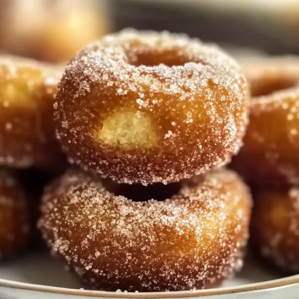 Sweet Churro Donut Bites