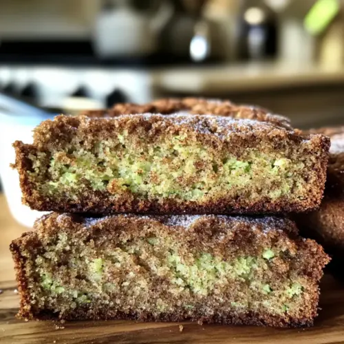 Soft & Sweet Sour Cream Zucchini Bread