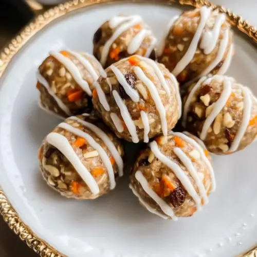 Carrot Cake Protein Balls