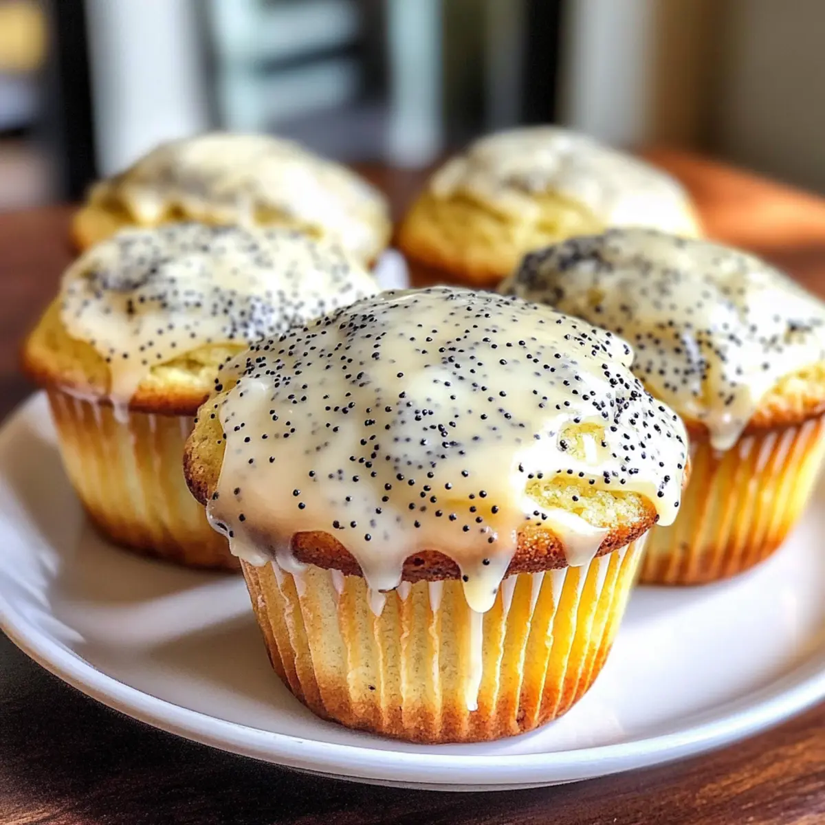 Lemon Poppy Seed Muffins