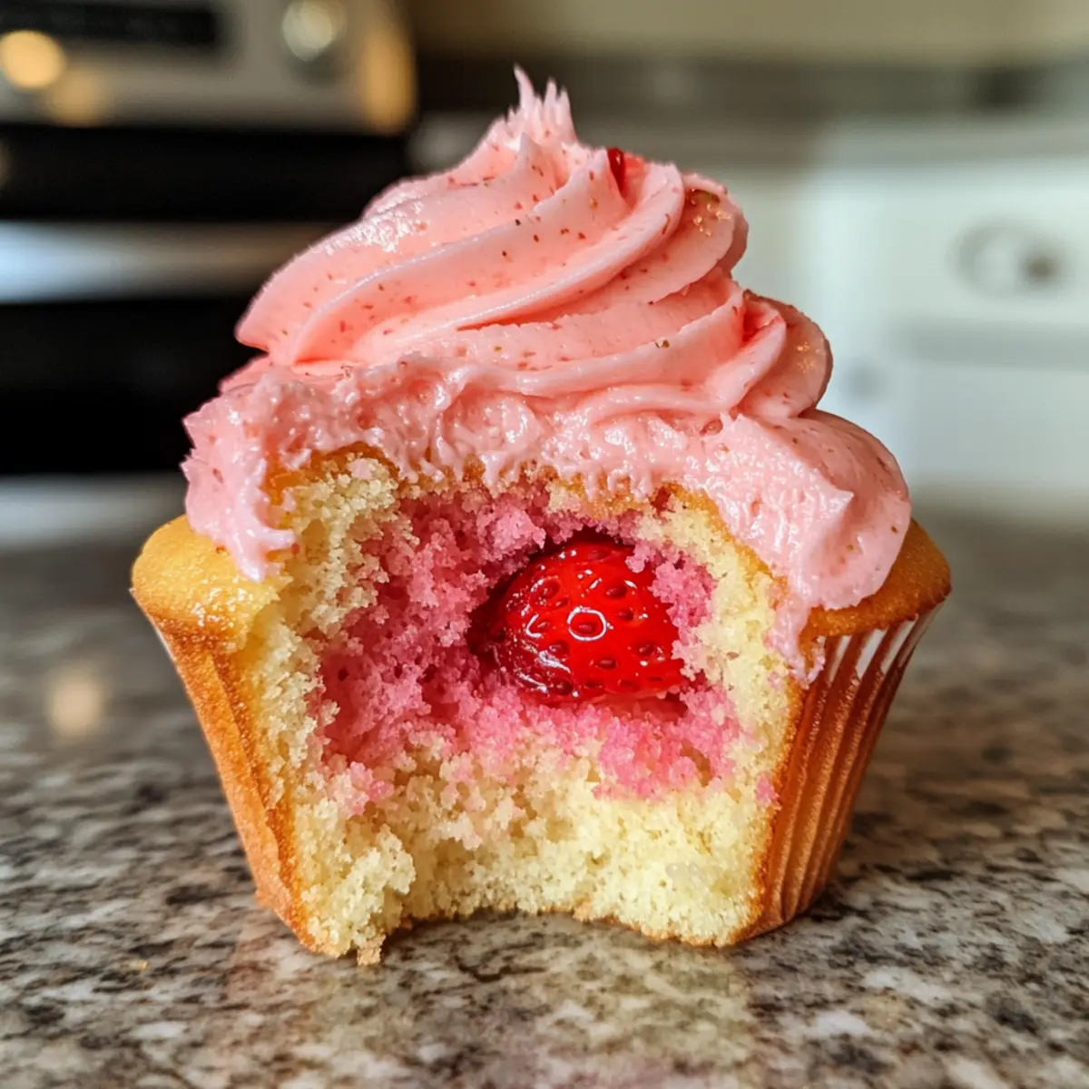 Strawberry Cupcakes