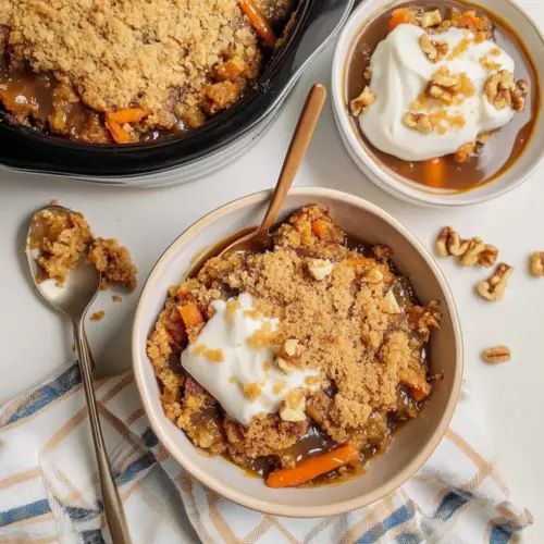 Carrot Cake Cobbler