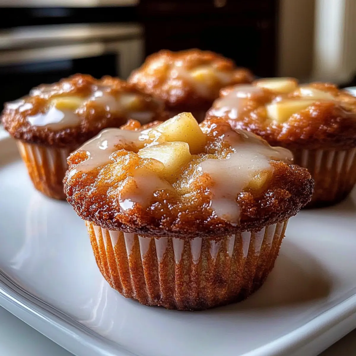 Apple Fritter Muffins