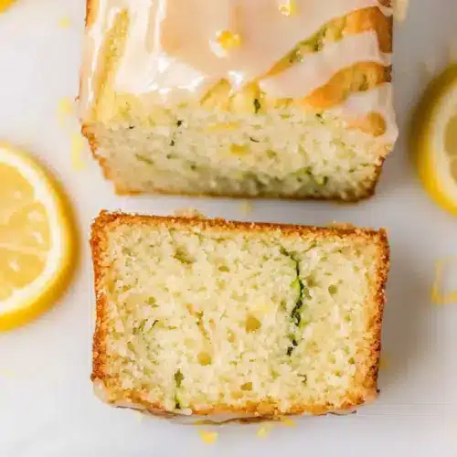 Lemon Zucchini Bread With Fresh Lemon Glaze