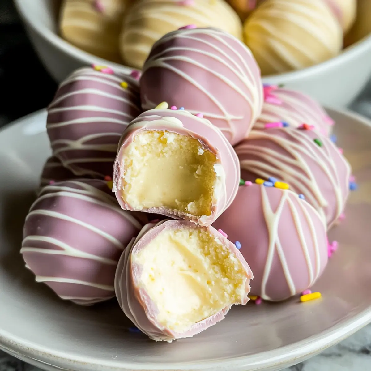 Banana Pudding Easter Truffles