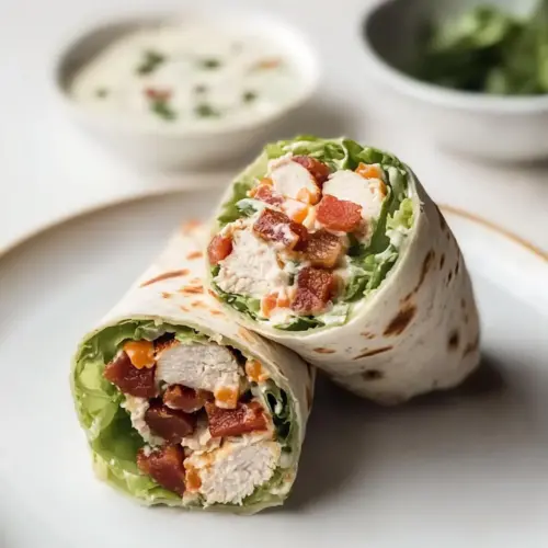Chicken Bacon Ranch Wraps