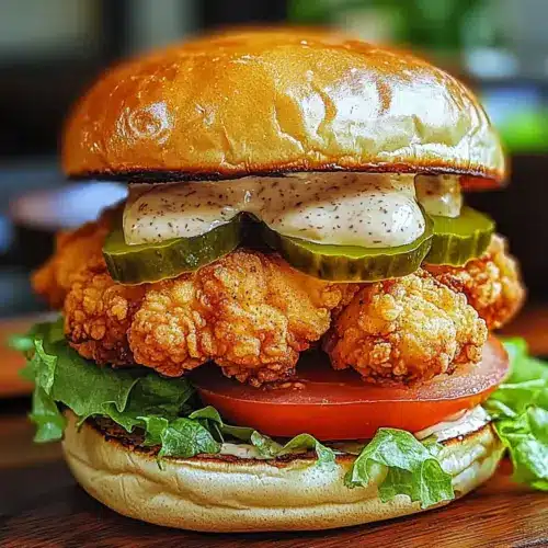 Crispy Buttermilk Fried Chicken Sandwich