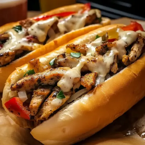 Chicken Philly Cheesesteak