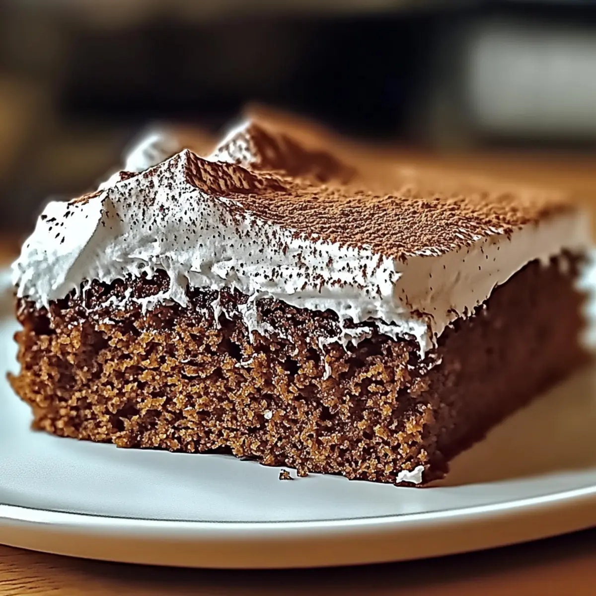 Gingerbread Crazy Cake