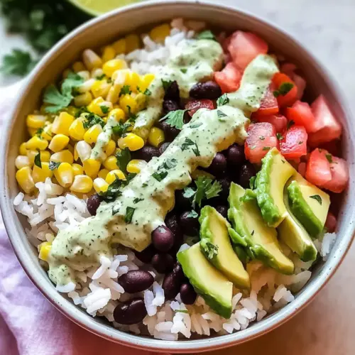 Zesty Lime Cilantro Rice Bowls