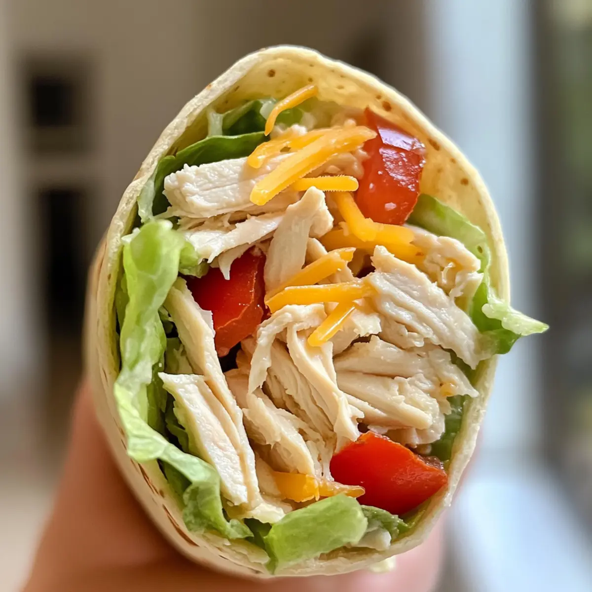 Chicken Ranch Wraps