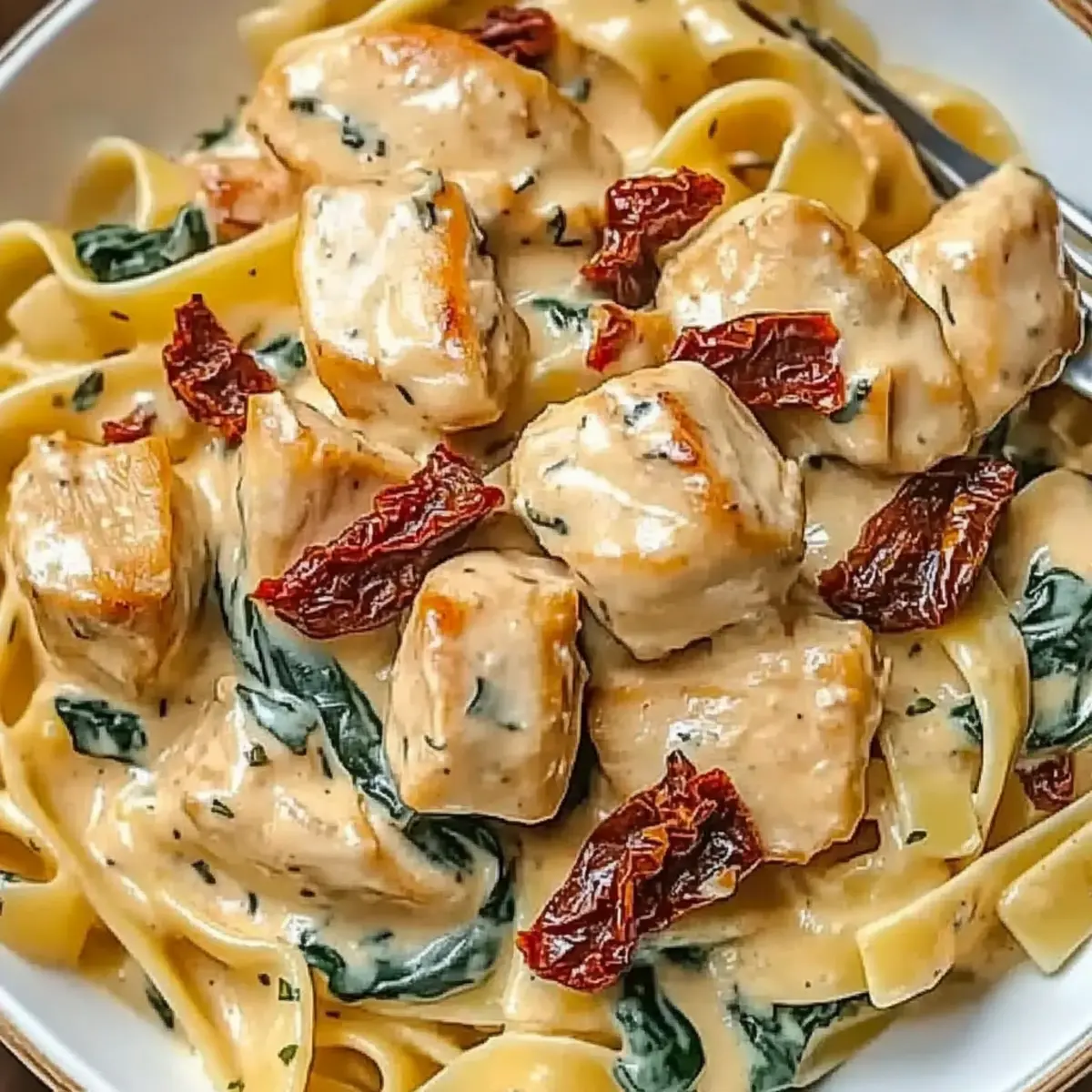 Creamy Tuscan Chicken Pasta
