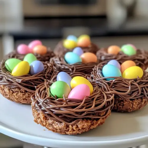Easter Birds Nest Cookies