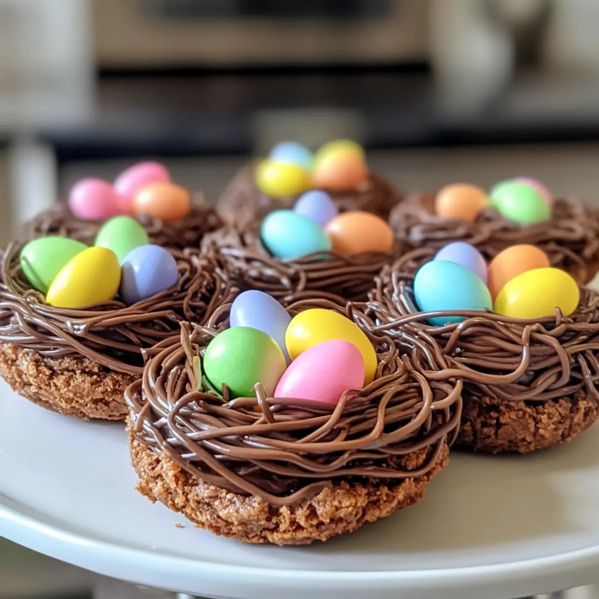 Easter Birds Nest Cookies