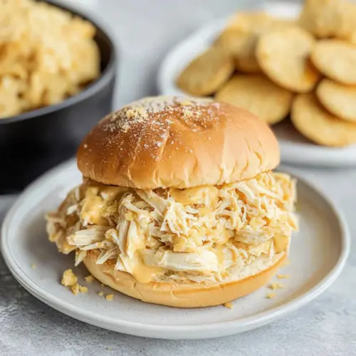 Ohio Shredded Chicken Sandwich