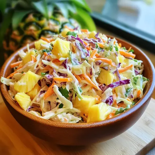 Pineapple Slaw