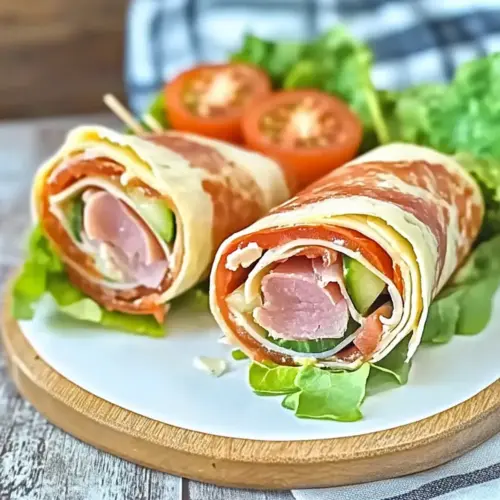 Keto Italian Sub Roll-Ups